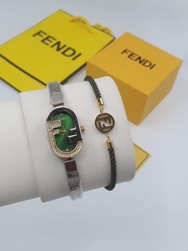 ساعة مع سواره فندي النسائية - كشخاتي