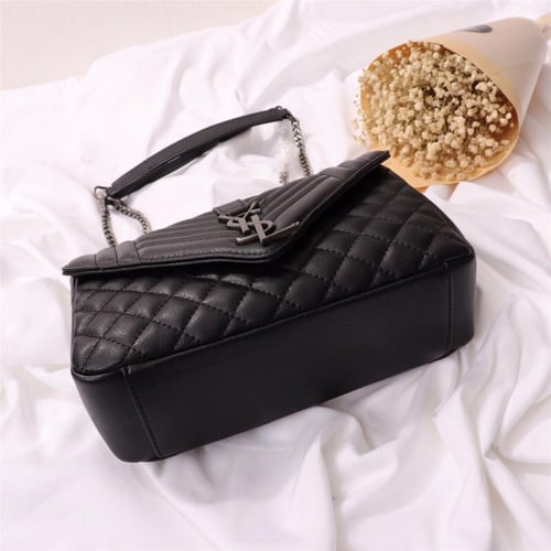 Master QualitySaint Laurent Black Leather Small En...