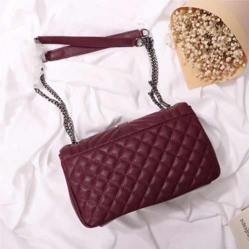 Master QualitySaint Laurent Burgundy Leather Small...