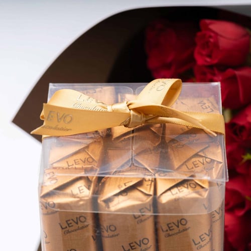 اشراقة الأحمر مع شوكلت ليفو