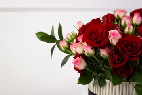 فازة سيراميك بيبي روز