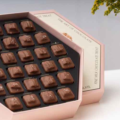 مزهرية شذى الربيع مع بيكان الكراميل المملح من هانو...