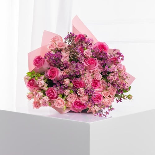 باقة انفاس الاميرة الوردية