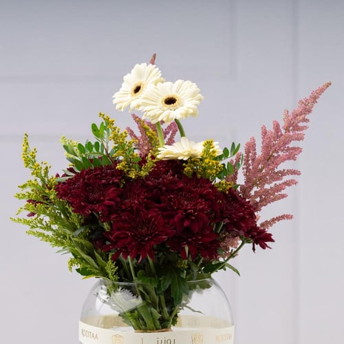 مزهرية تناغم الازهار