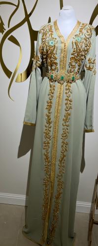 قفطان مناسبات ناعم