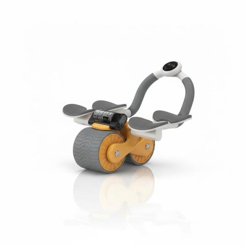 عجلة تمارين البطن الذكية مع مسند للمرفق