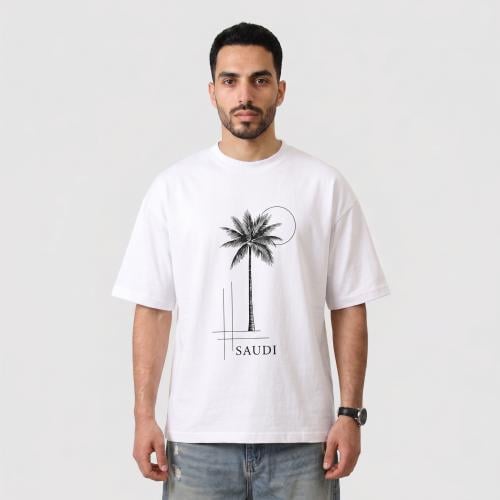 تيشيرت اوف وايت رجالي قطن عالي الجودة وتصميم كاجوا...