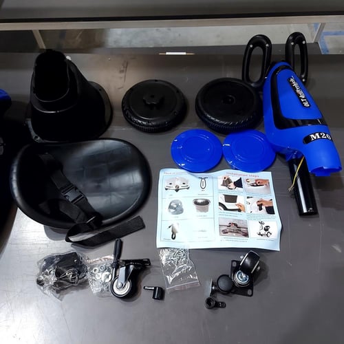 سيارة كهربائية للأطفال بمحرك 380 واط ازرق