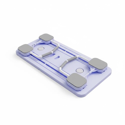 لوح بيلاتس قابل للطي مع أحزمة مقاومة لتمارين الجسم...