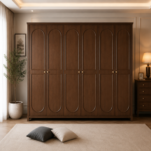 دولاب ملابس 6 ابواب سنديان