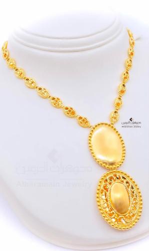 عقد طويل (سبحه) عيار 21