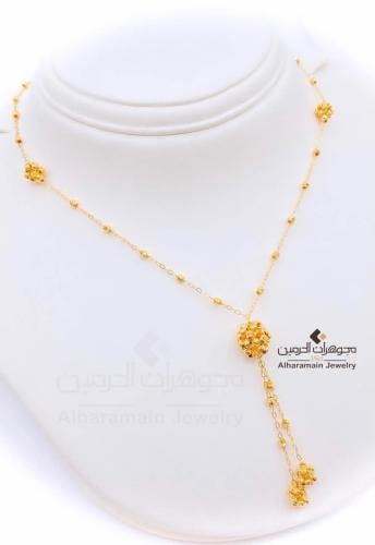 عقد طويل (سبحه) عيار 21