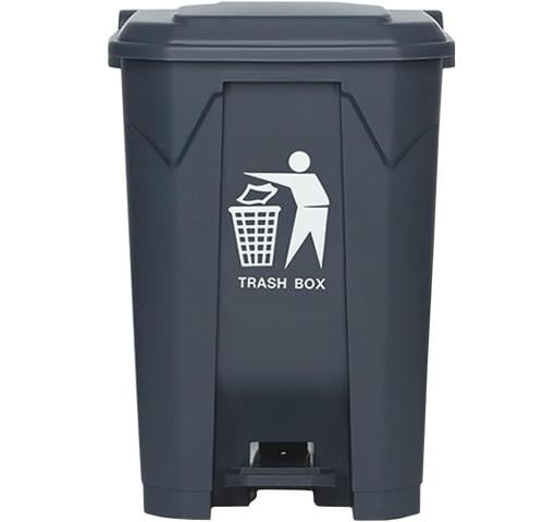 سلة مهملات بلاستيك 80 لتر JR1304-2