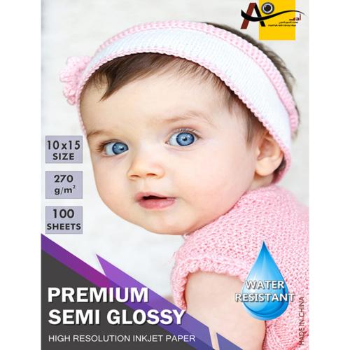 ورق صور نص لماع 100 ورقة A6