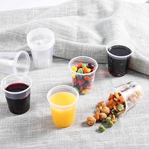 اكواب بلاستيك شفاف 7 اونص 160 حبة ابحار الخليج