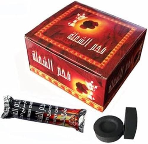 فحم الشعلة سريع الاشتعال 33 ملم 80 قطعة