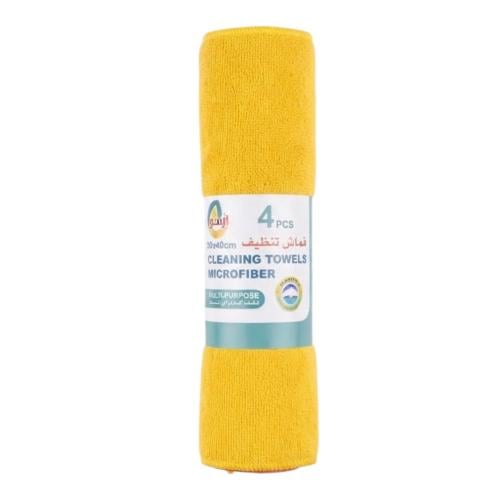 قماش تنظيف ميكروفايبر 4 قطع Bloomy BL-6023