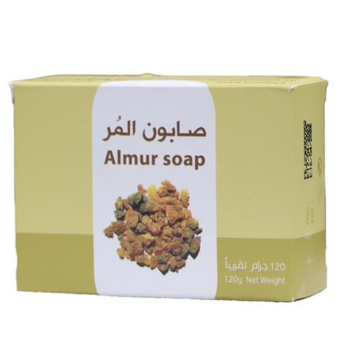 صابون المر لنضارة ونقاء الوجه روض الخزامى 120 غرام