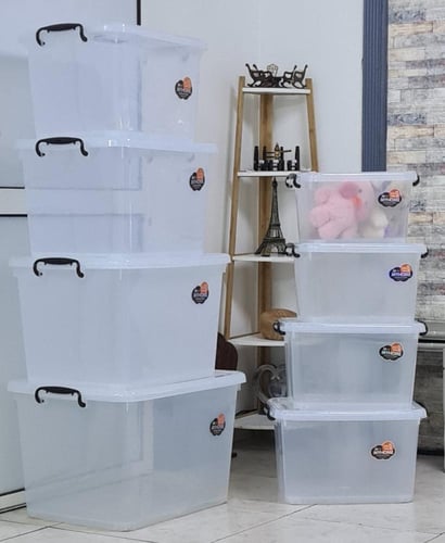 صندوق تخزين بلاستيك 70 لتر 8836