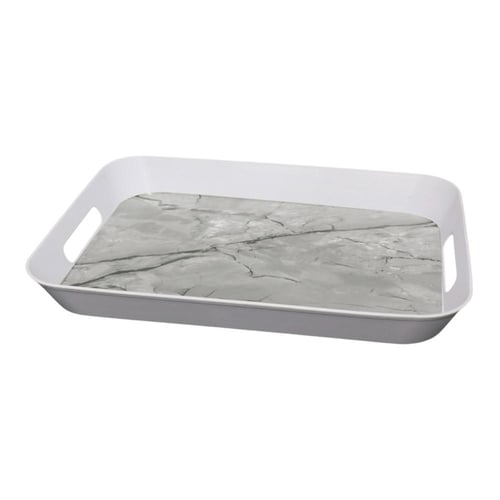 صينية تقديم بلاستيك 46*33*5 سم SH24692