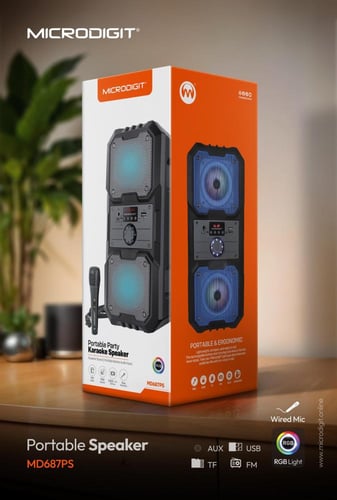 مكبر صوت مايكروديجيت MD687PS