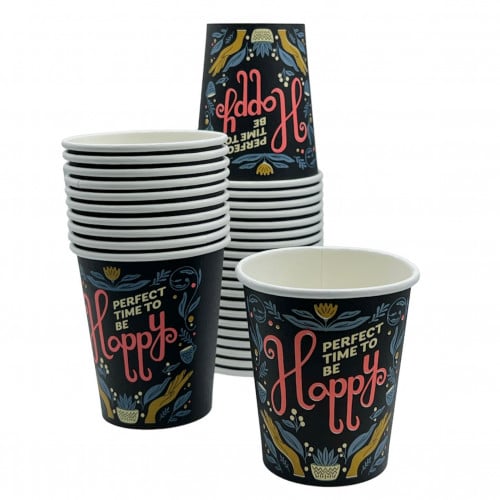 أكواب ورقية للشاي دبل 8 أونز 50 كوب Rex