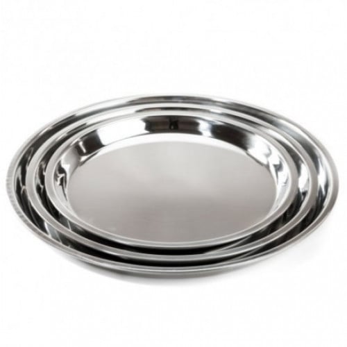 صحن رز ستانلس ستيل سماكة 0.7 ملم ALSAIF