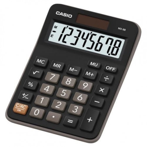 آلة حاسبة 8 خانات CASIO MX-8B