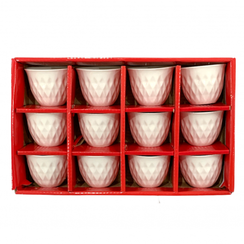 طقم فناجيل 12 قطعة MOSTAFACO ZD9419-1