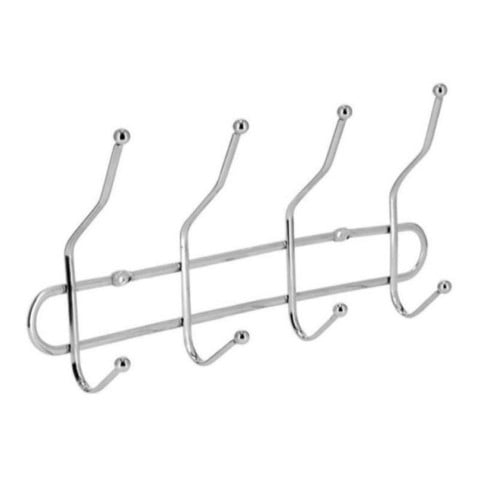 علاقة ملابس حائط ستانلس ستيل 4 علاقات BADRA B-0067...