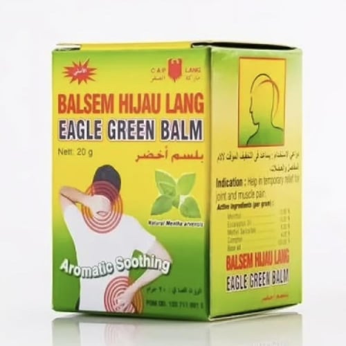 بلسم جاوي اخضر يساعد في تخفيف آلام المفاصل والعضلا...