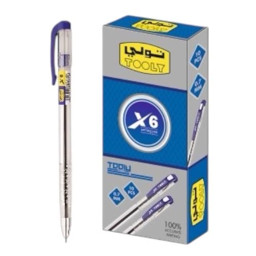 قلم ازرق 0.7 ملم TOOLY X7-10BLUE