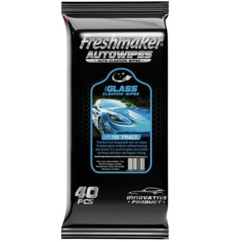 فريش ميكر مناديل مبللة لزجاج السيارات 40 منديل Fre...