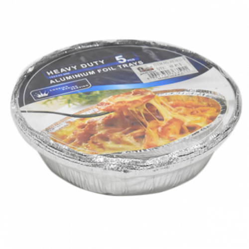 حافظات الألومنيوم بغطاء 5 حبة HE3635-3