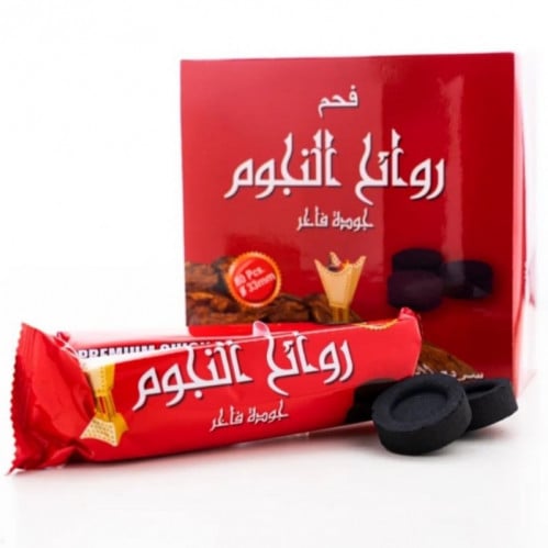 فحم سريع الاشتعال 33 ملم 40 قطعة روائح النجوم