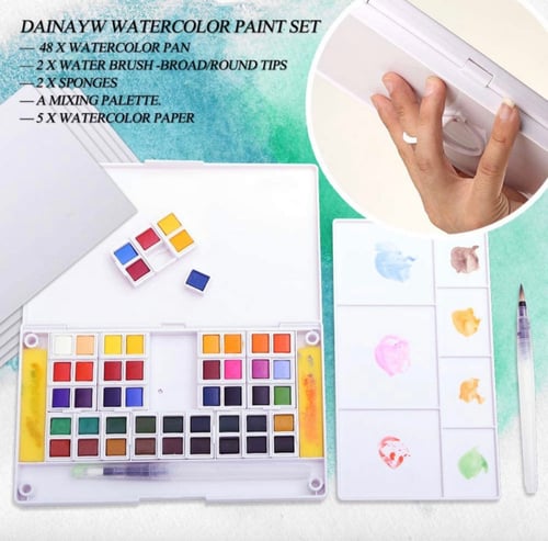 طقم الوان مائية 48 لون كلاس CL-136752