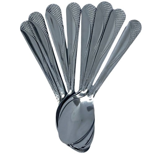 طقم ملاعق شاي صغيرة ستانلس ستيل 12 حبة MTC04-4-2