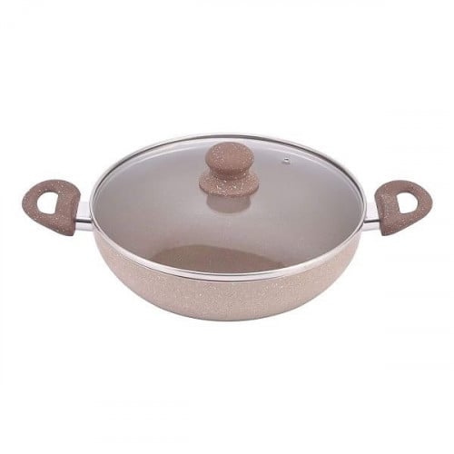 مقلاة عميقة بغطاء جرانيت 3 مم 36 سم Mister cook 11...