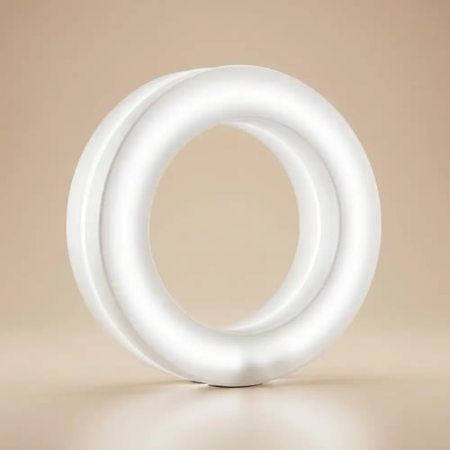 شكل دائري مضيء LED