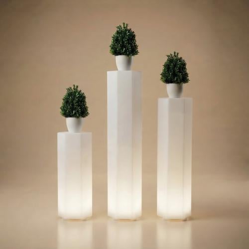 طقم ستاند رفيع 3 قطع LED