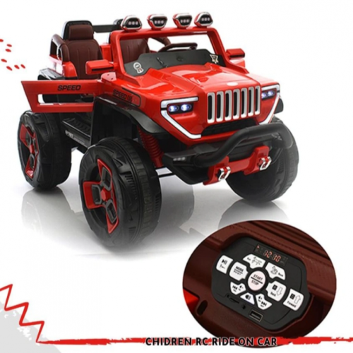 Electric children's car with 4 motors