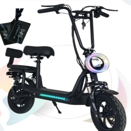 Mini Pro scooter with basket, 800 watts