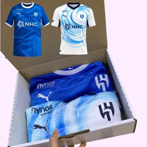 بكج تيشيرتات نادي الهلال السعودي الجديد 2027
