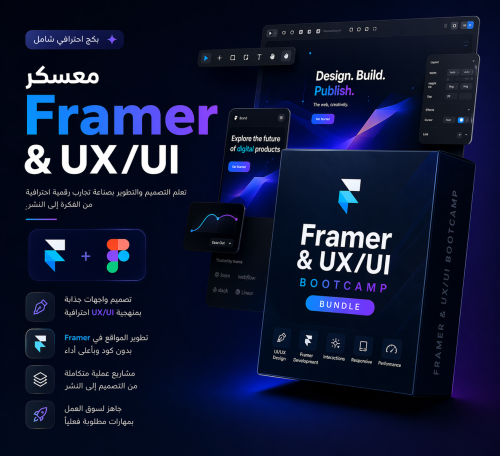بكج الاقوياء ( Framer و UX/UI )