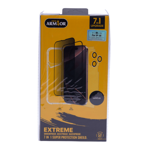 طقم حماية شامل Armor (7 في 1) لأيفون 16