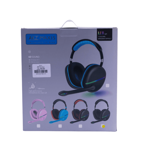 سماعة الألعاب اللاسلكية AKZ MAX15 Bluetooth Gaming...