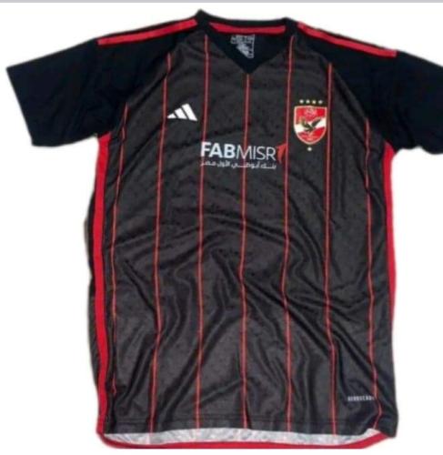 تشيرت النادى الاهلى ( اسود) خامه بلاير مستورده
