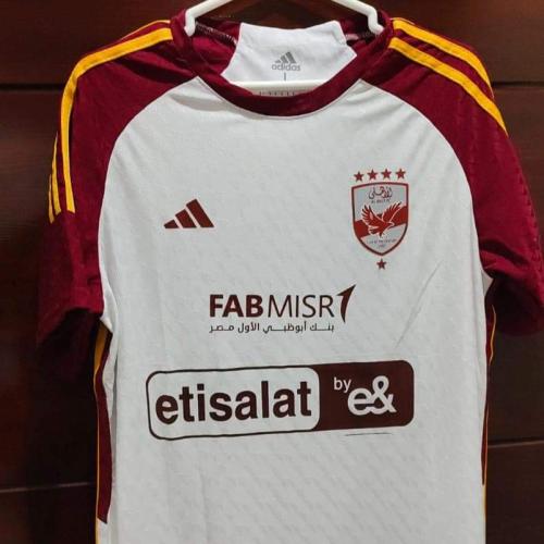 تشيرت النادى الاهلى ( ابيض - بنى ) خامه بلاير مستو...