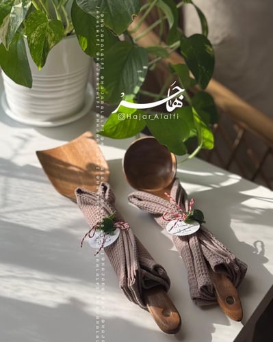 ملعقة ( دفء الخشب )