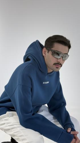 بلوفر كحلي - Navy Blue Hoodie